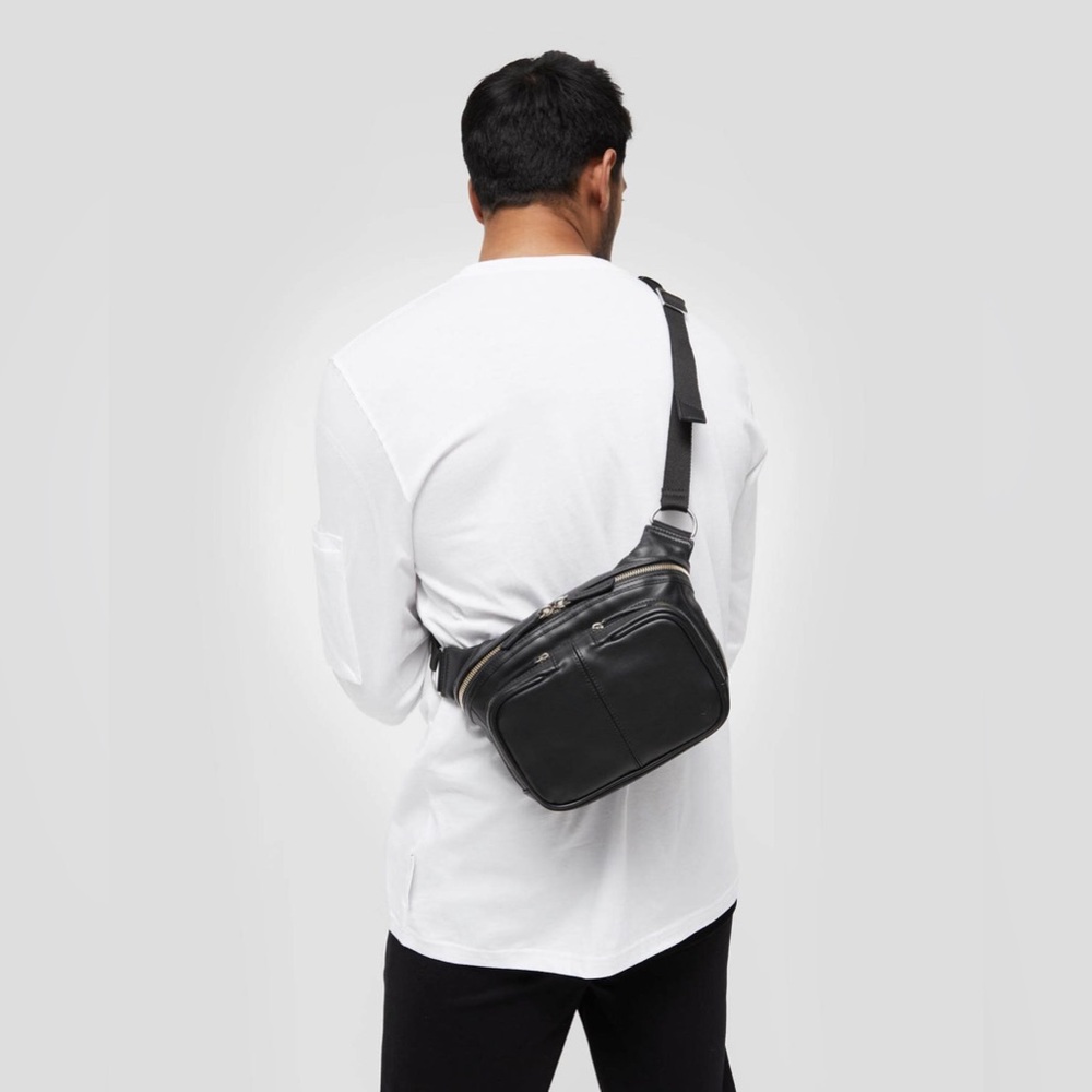 WANT Les Essentiels Black Belt Bag